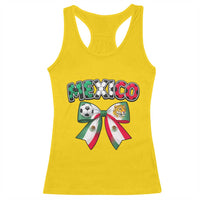 Mexico National Soccer Lover Racerback Tank Top Soccer Pride Fan Gift