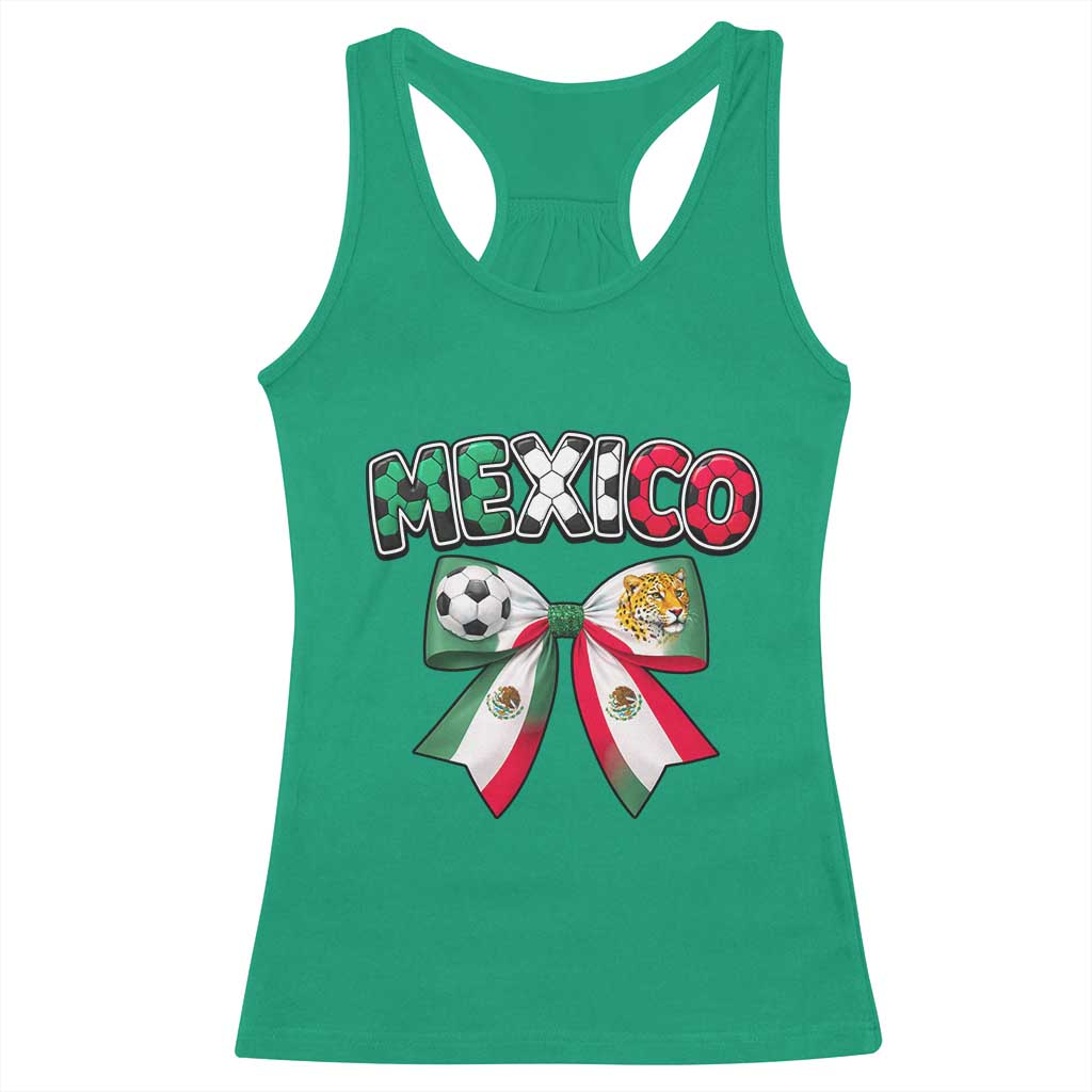 Mexico National Soccer Lover Racerback Tank Top Soccer Pride Fan Gift