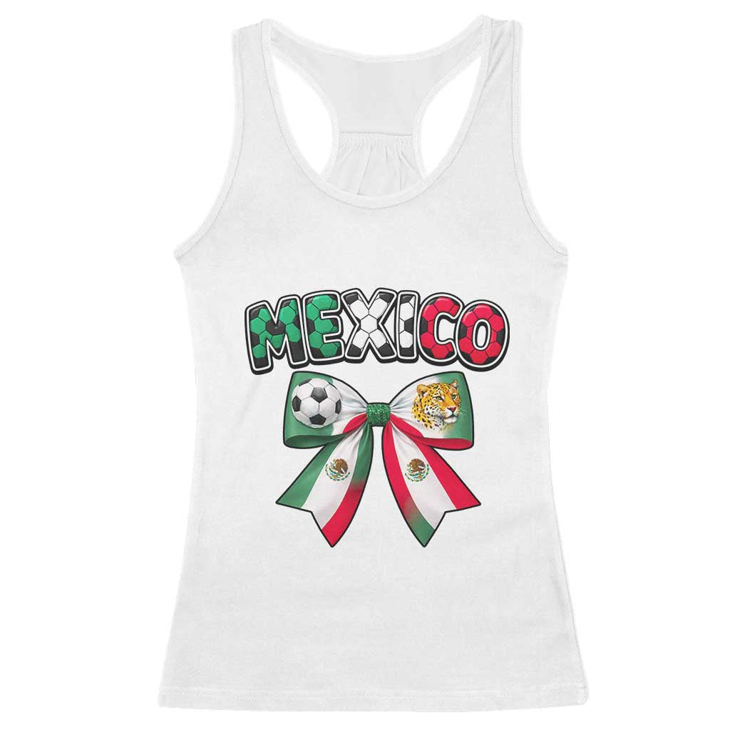 Mexico National Soccer Lover Racerback Tank Top Soccer Pride Fan Gift