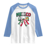Mexico National Soccer Lover Raglan Shirt Soccer Pride Fan Gift