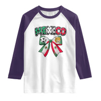 Mexico National Soccer Lover Raglan Shirt Soccer Pride Fan Gift