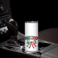 Mexico National Soccer Lover Skinny Tumbler Soccer Pride Fan Gift