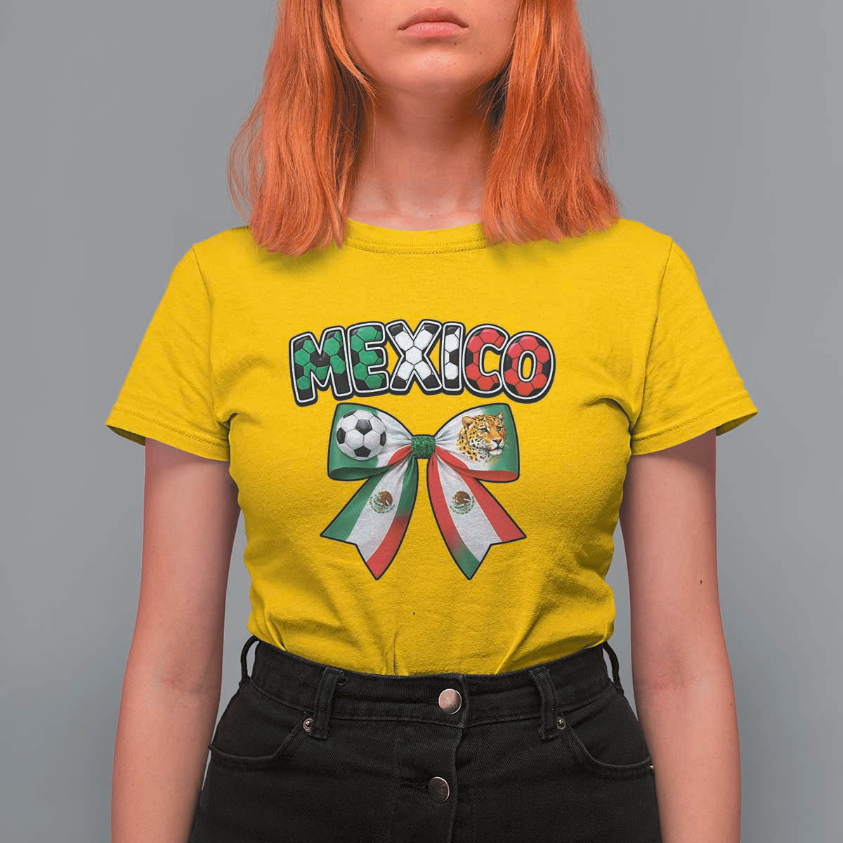 Mexico National Soccer Lover T Shirt For Women Soccer Pride Fan Gift