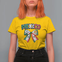 Mexico National Soccer Lover T Shirt For Women Soccer Pride Fan Gift