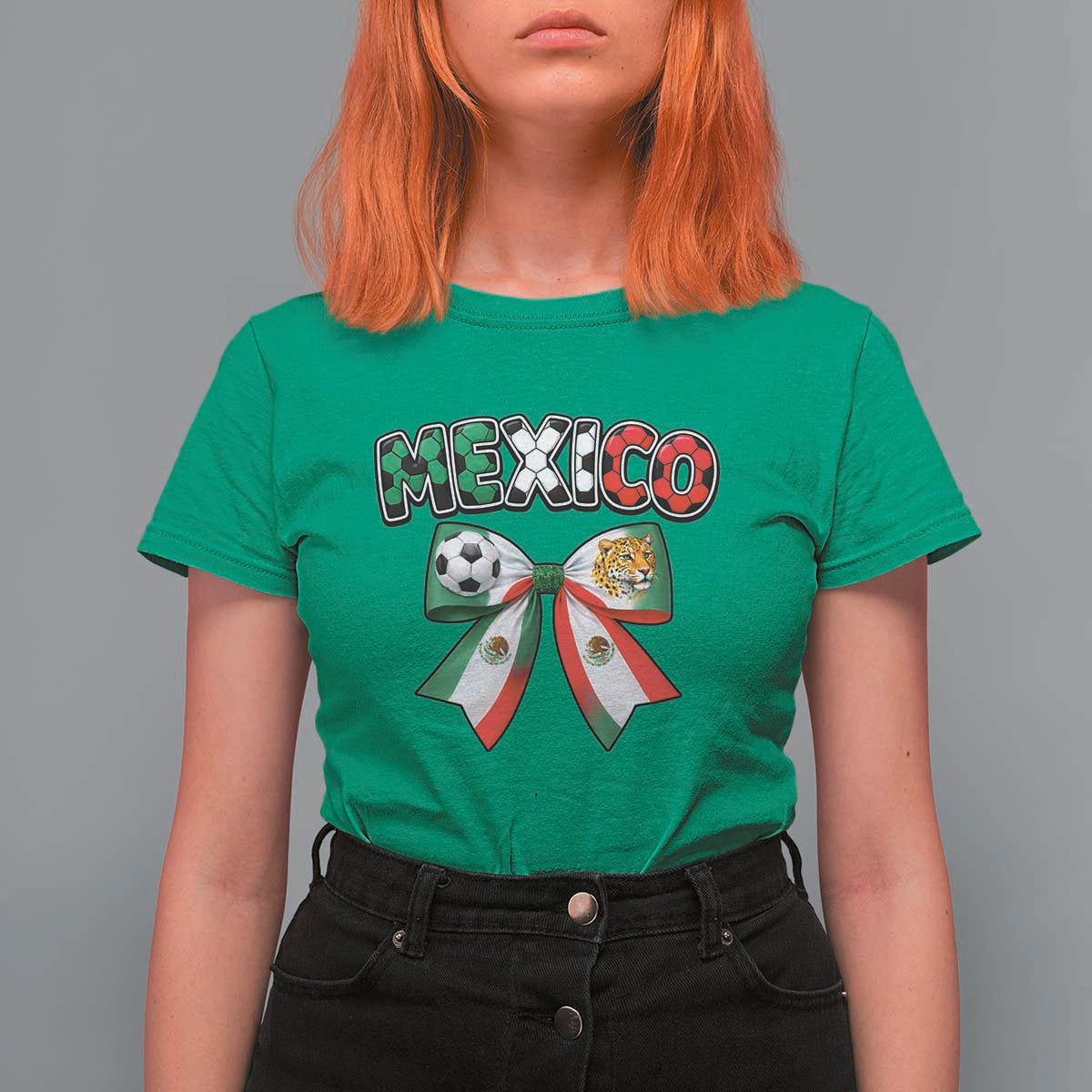 Mexico National Soccer Lover T Shirt For Women Soccer Pride Fan Gift