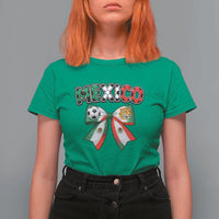 Mexico National Soccer Lover T Shirt For Women Soccer Pride Fan Gift