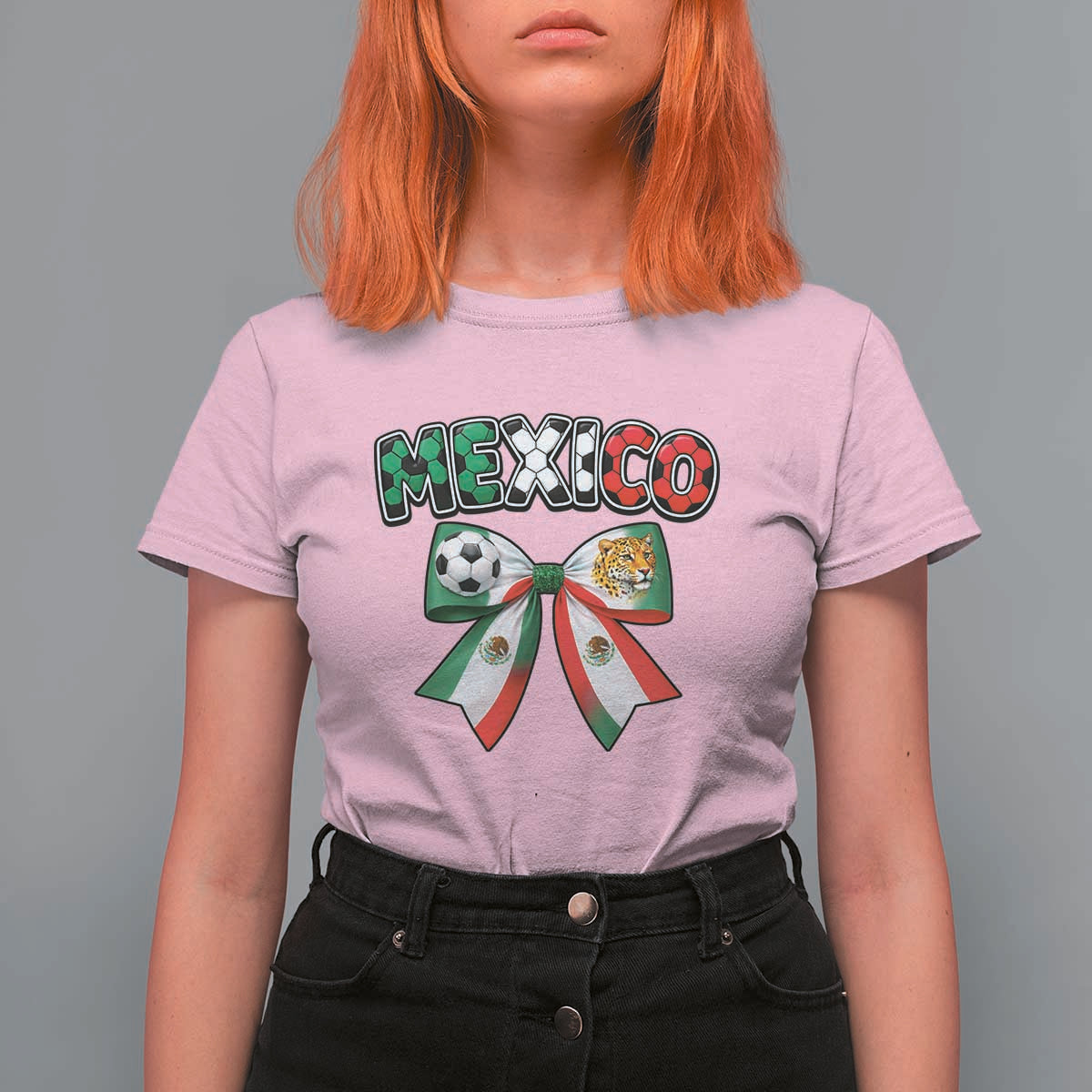 Mexico National Soccer Lover T Shirt For Women Soccer Pride Fan Gift