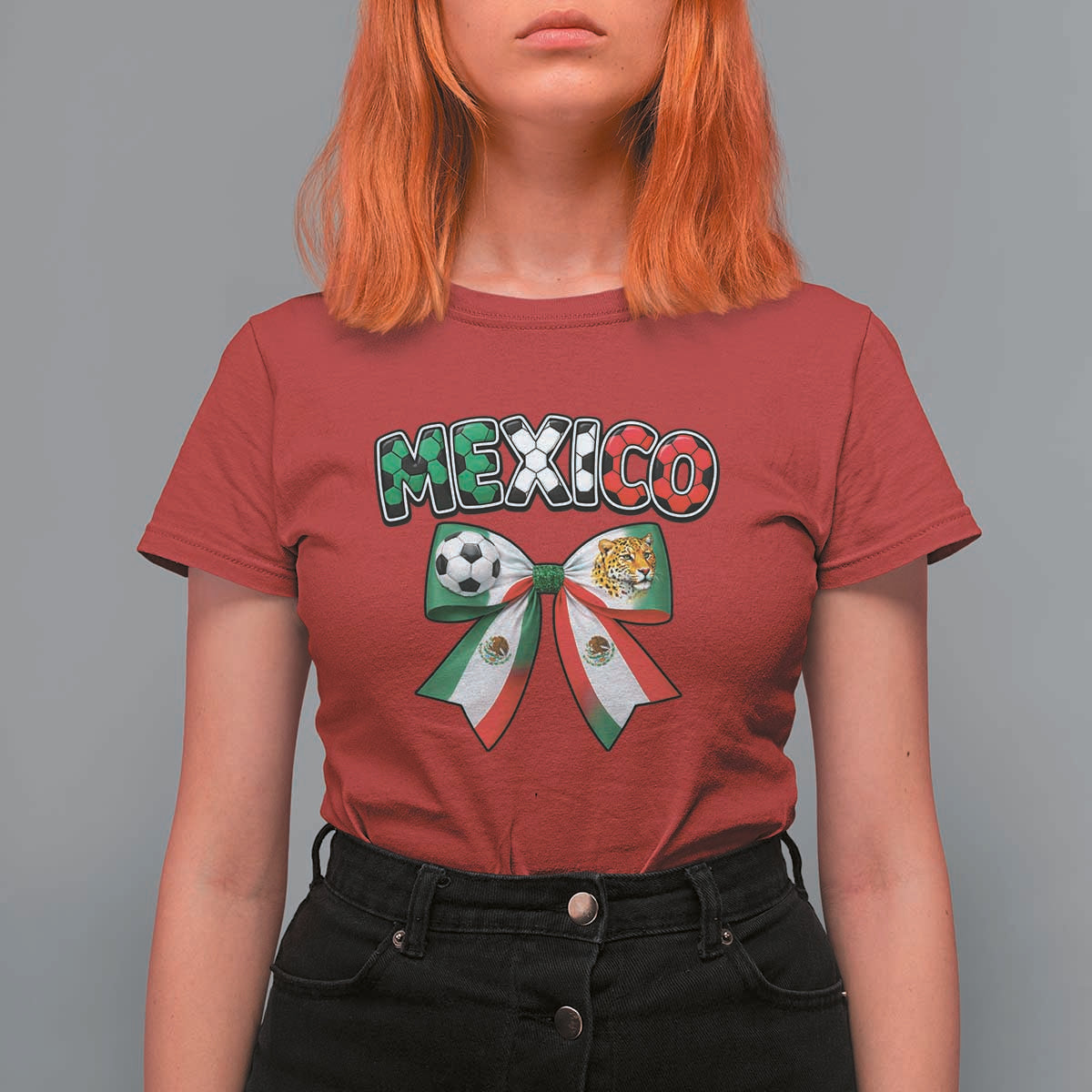 Mexico National Soccer Lover T Shirt For Women Soccer Pride Fan Gift