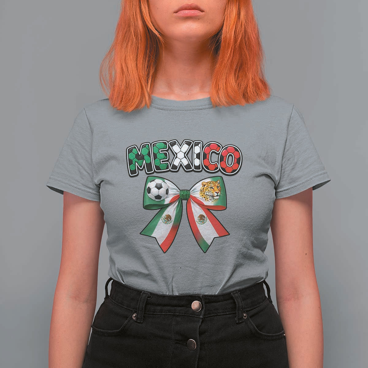 Mexico National Soccer Lover T Shirt For Women Soccer Pride Fan Gift