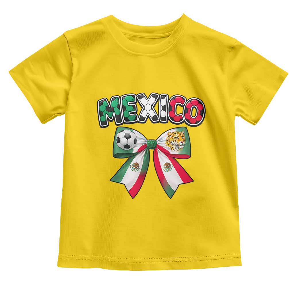 Mexico National Soccer Lover Toddler T Shirt Soccer Pride Fan Gift