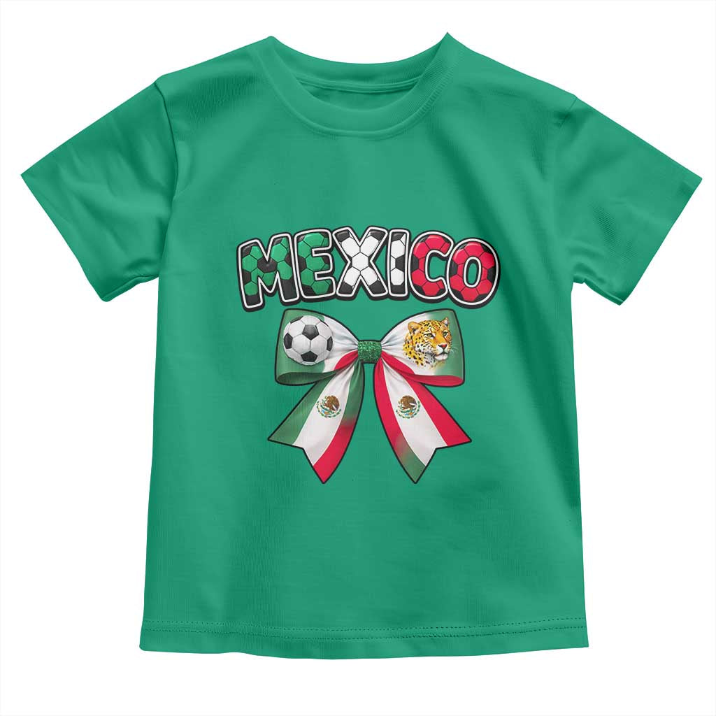 Mexico National Soccer Lover Toddler T Shirt Soccer Pride Fan Gift