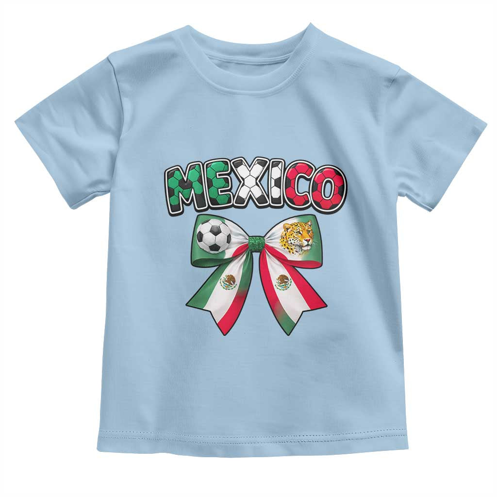Mexico National Soccer Lover Toddler T Shirt Soccer Pride Fan Gift