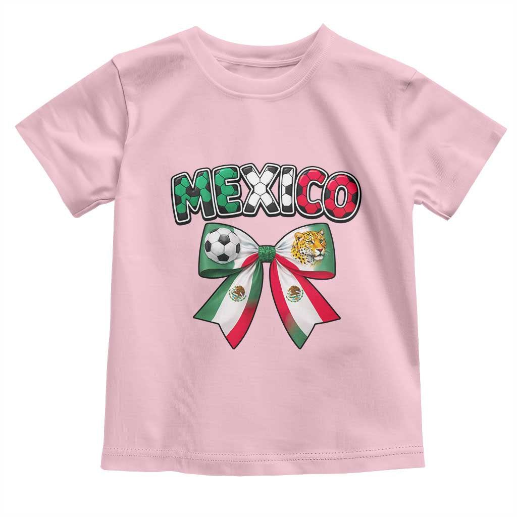 Mexico National Soccer Lover Toddler T Shirt Soccer Pride Fan Gift