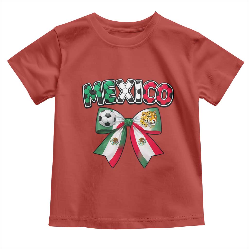 Mexico National Soccer Lover Toddler T Shirt Soccer Pride Fan Gift