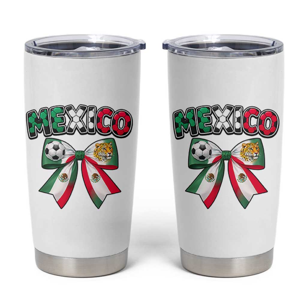 Mexico National Soccer Lover Tumbler Cup Soccer Pride Fan Gift