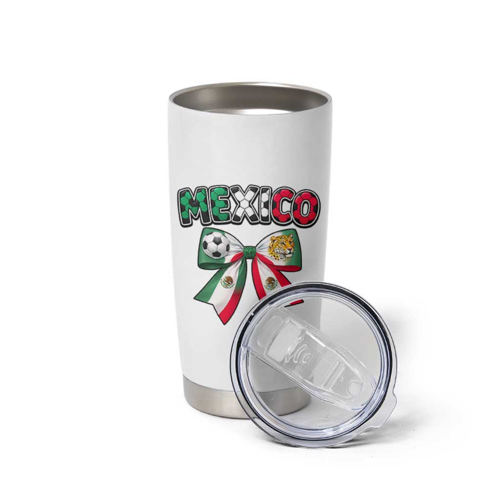 Mexico National Soccer Lover Tumbler Cup Soccer Pride Fan Gift
