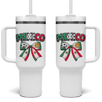 Mexico National Soccer Lover Tumbler With Handle Soccer Pride Fan Gift