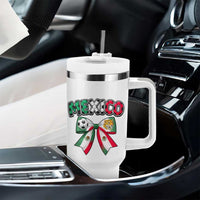 Mexico National Soccer Lover Tumbler With Handle Soccer Pride Fan Gift