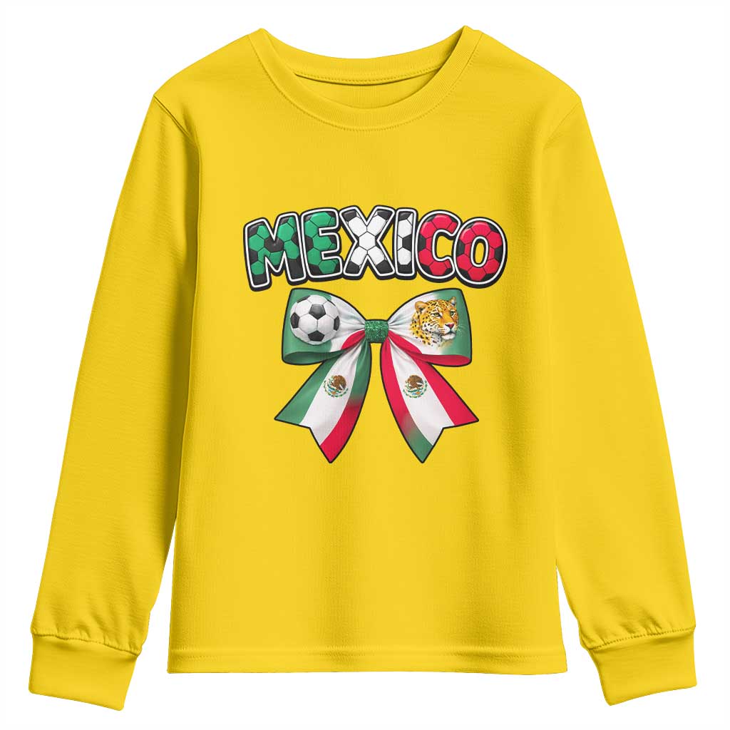 Mexico National Soccer Lover Youth Sweatshirt Soccer Pride Fan Gift