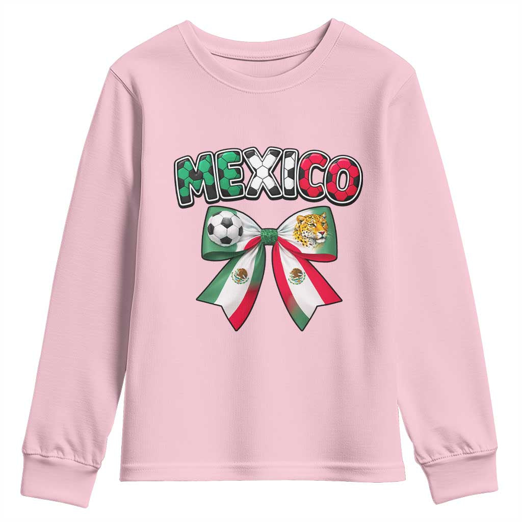 Mexico National Soccer Lover Youth Sweatshirt Soccer Pride Fan Gift