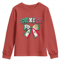 Mexico National Soccer Lover Youth Sweatshirt Soccer Pride Fan Gift