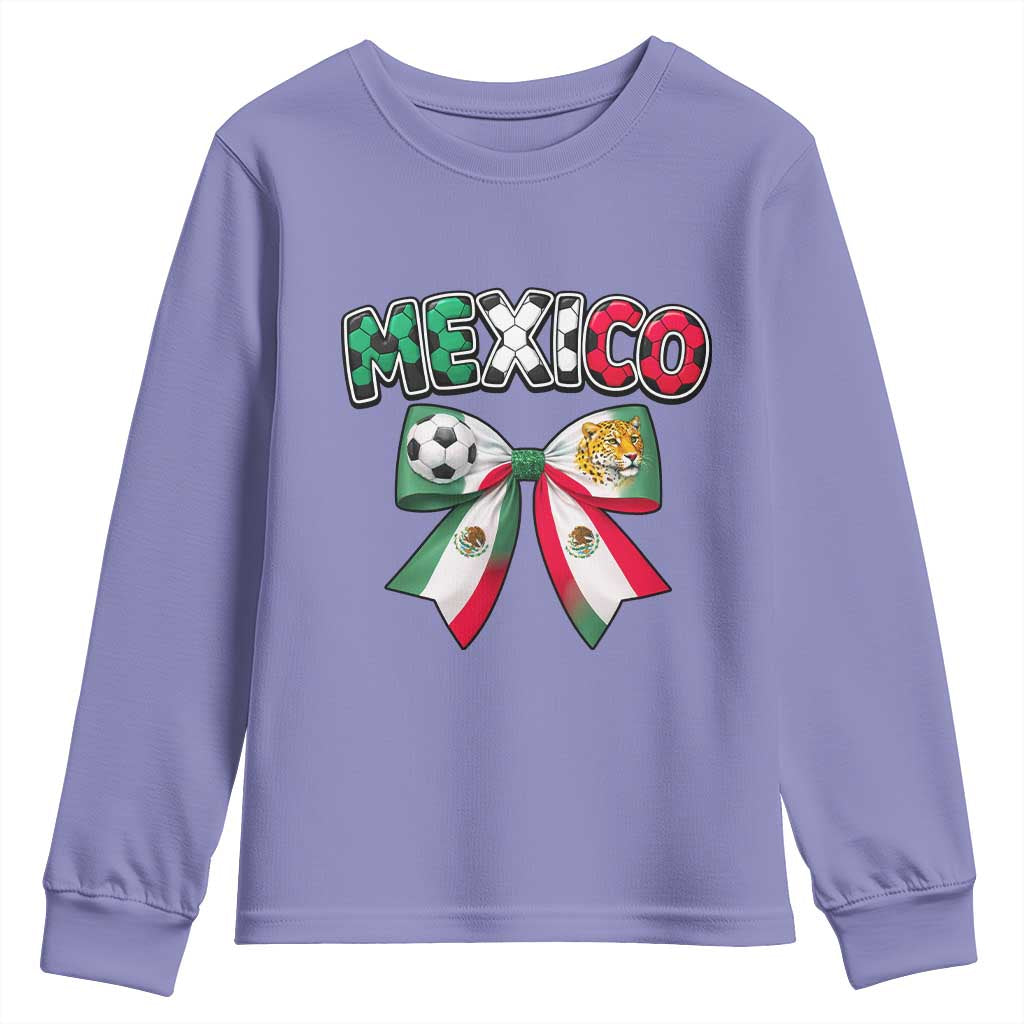 Mexico National Soccer Lover Youth Sweatshirt Soccer Pride Fan Gift