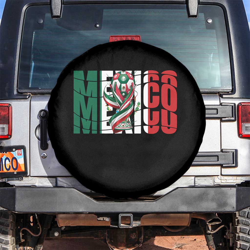 Mexico National Soccer Lover World Spare Tire Cover Football Fan Gift