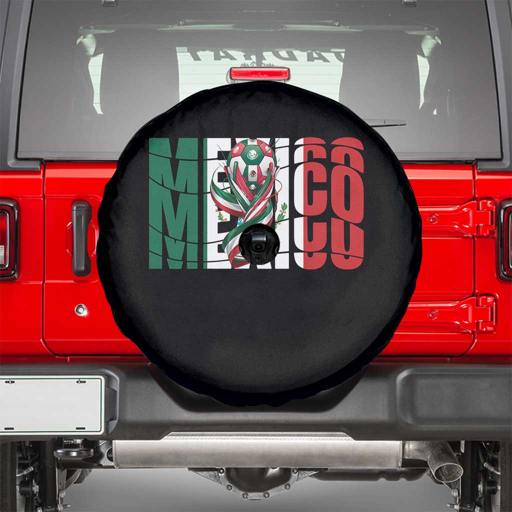 Mexico National Soccer Lover World Spare Tire Cover Football Fan Gift