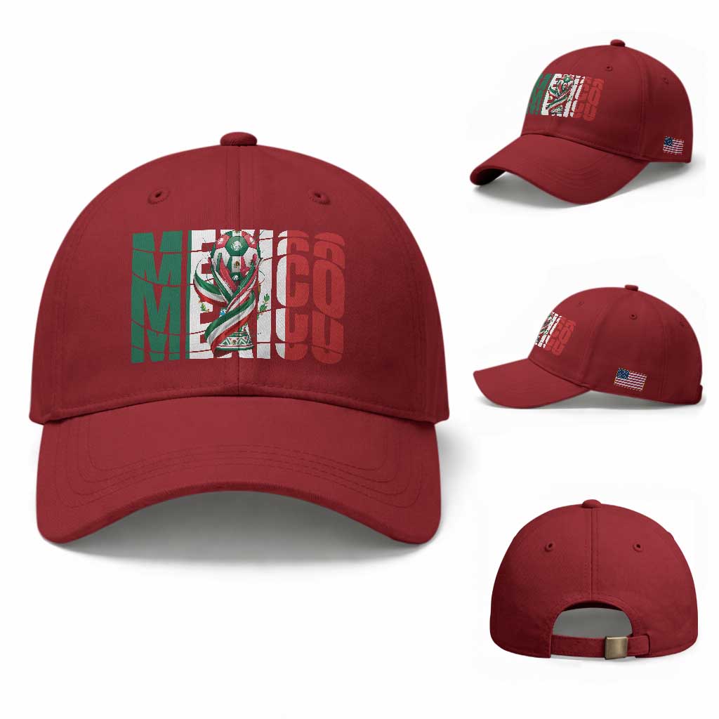 Mexico National Soccer Lover World Baseball Cap Football Fan Gift