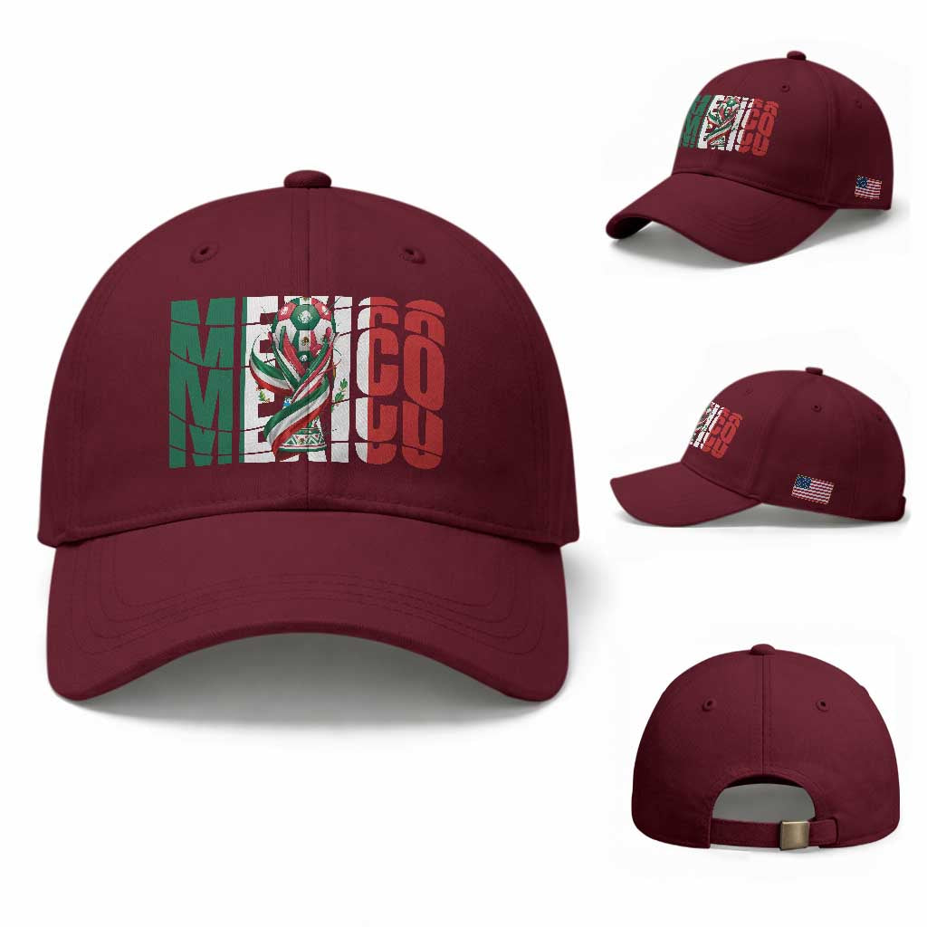 Mexico National Soccer Lover World Baseball Cap Football Fan Gift