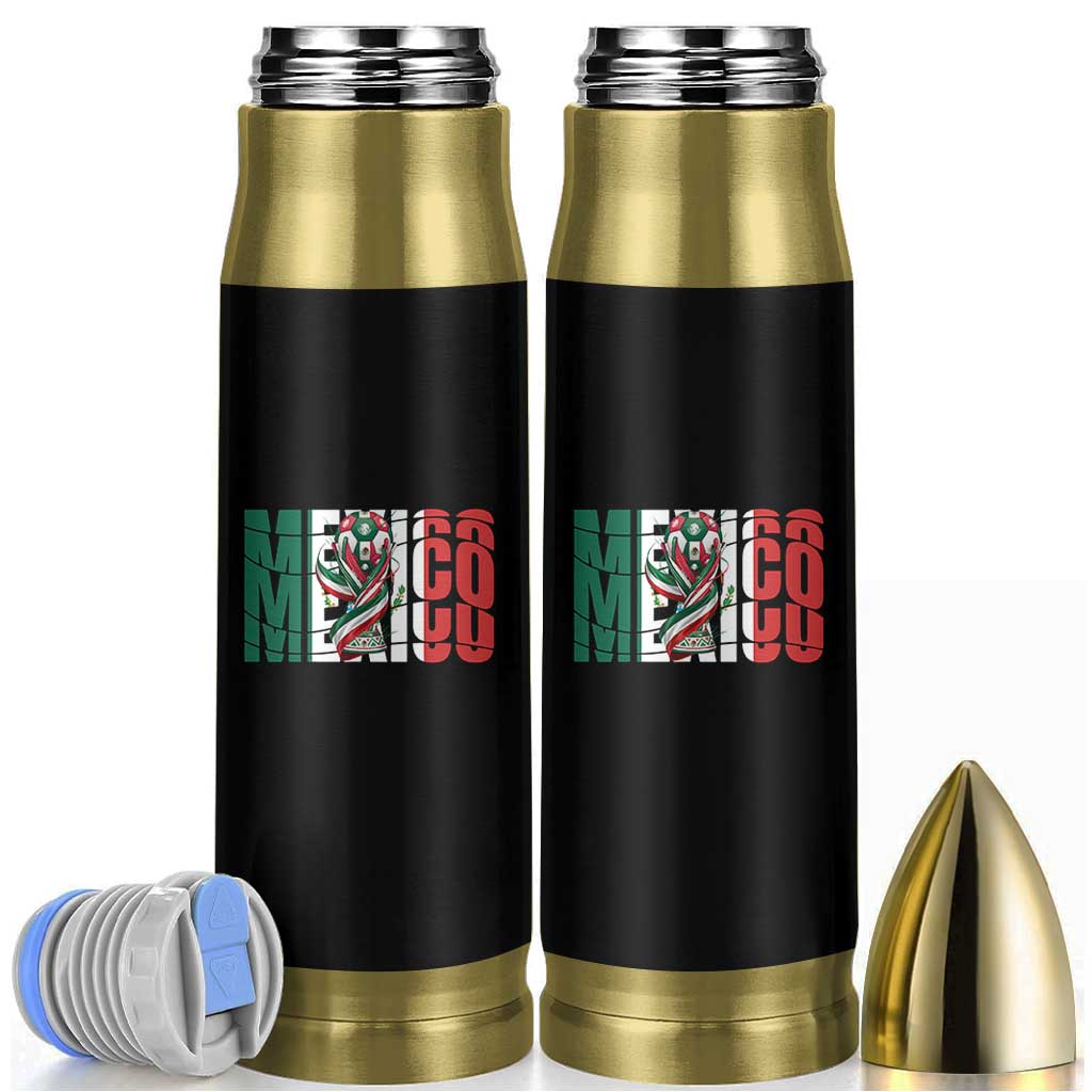 Mexico National Soccer Lover World Bullet Tumbler Football Fan Gift