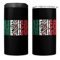 Mexico National Soccer Lover World 4 in 1 Can Cooler Tumbler Football Fan Gift