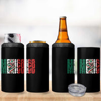Mexico National Soccer Lover World 4 in 1 Can Cooler Tumbler Football Fan Gift