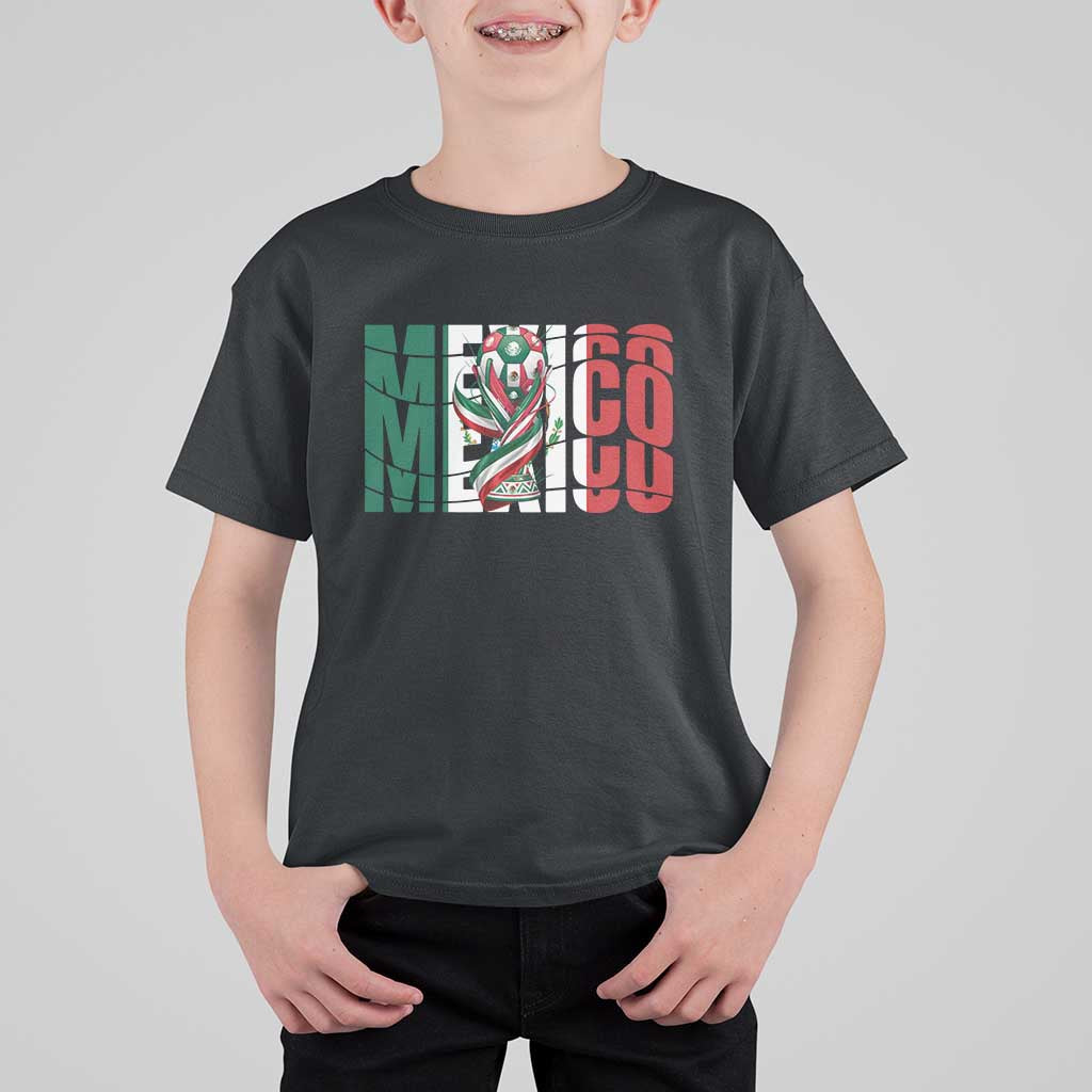 Mexico National Soccer Lover World T Shirt For Kid Football Fan Gift