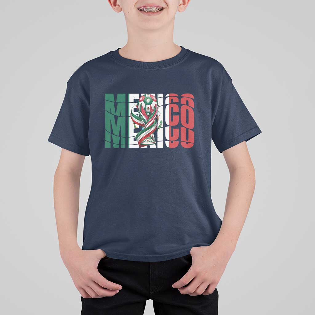 Mexico National Soccer Lover World T Shirt For Kid Football Fan Gift