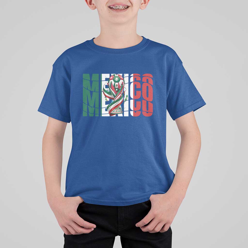 Mexico National Soccer Lover World T Shirt For Kid Football Fan Gift