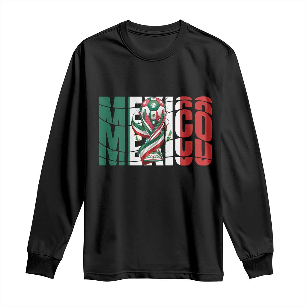 Mexico National Soccer Lover World Long Sleeve Shirt Football Fan Gift