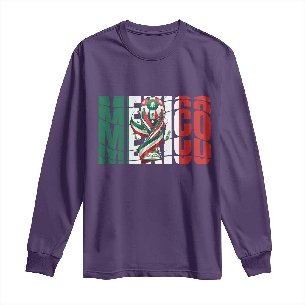 Mexico National Soccer Lover World Long Sleeve Shirt Football Fan Gift