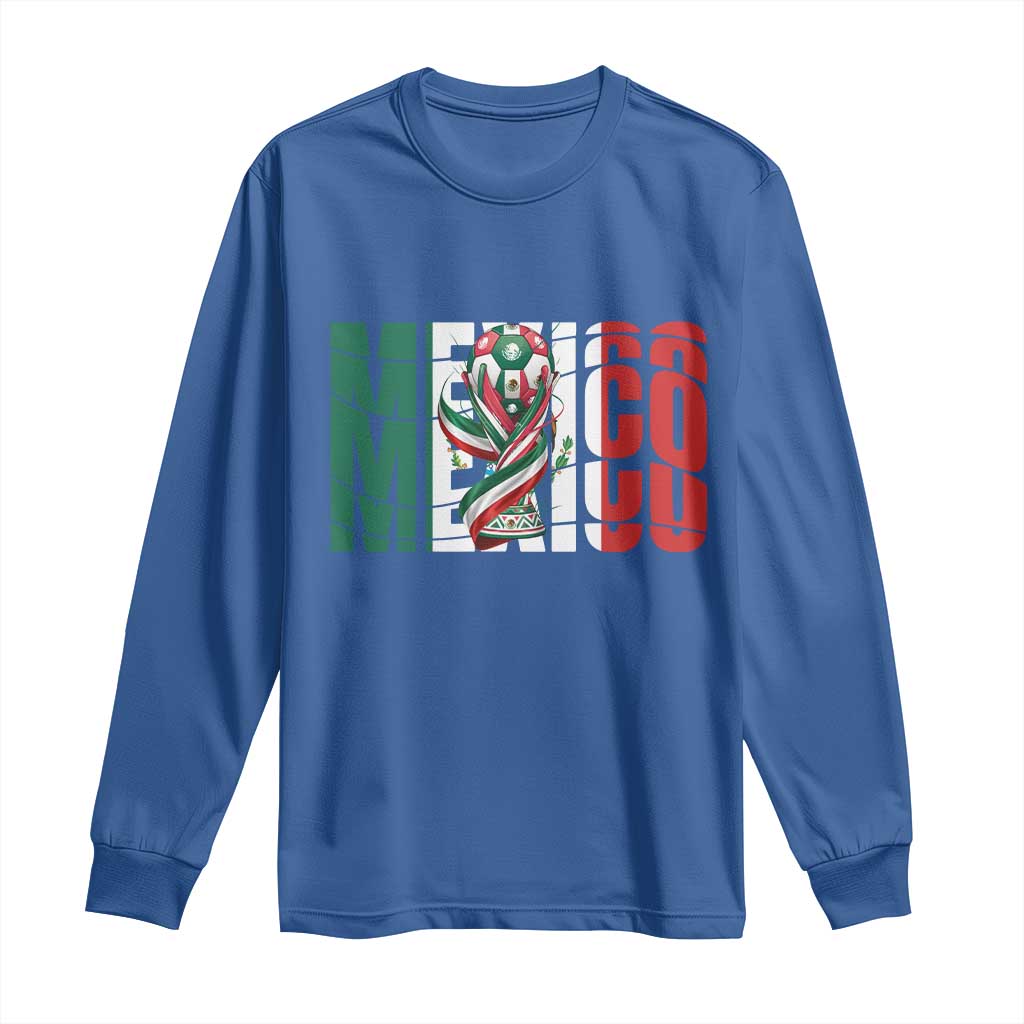 Mexico National Soccer Lover World Long Sleeve Shirt Football Fan Gift