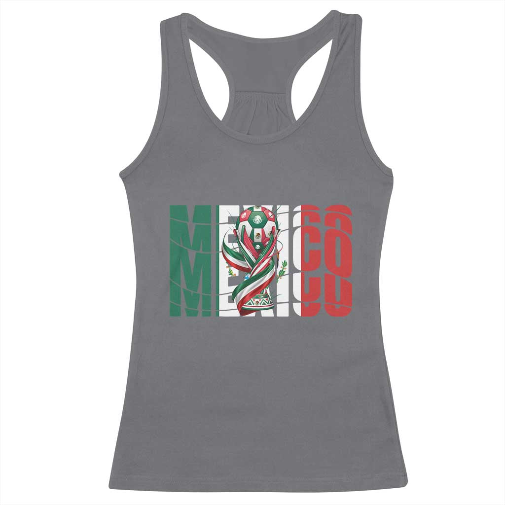 Mexico National Soccer Lover World Racerback Tank Top Football Fan Gift