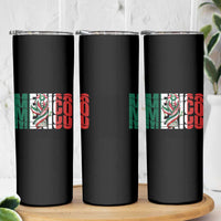 Mexico National Soccer Lover World Skinny Tumbler Football Fan Gift