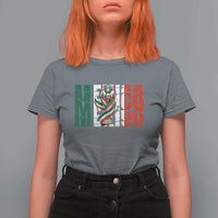 Mexico National Soccer Lover World T Shirt For Women Football Fan Gift