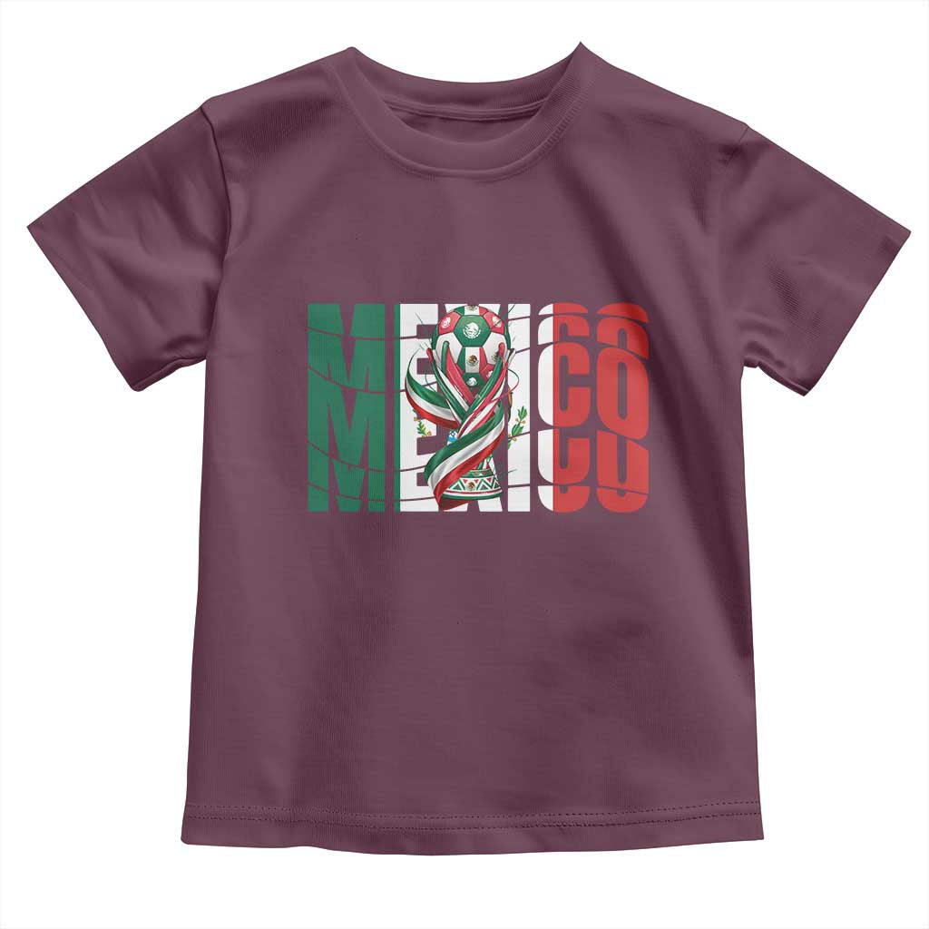 Mexico National Soccer Lover World Toddler T Shirt Football Fan Gift