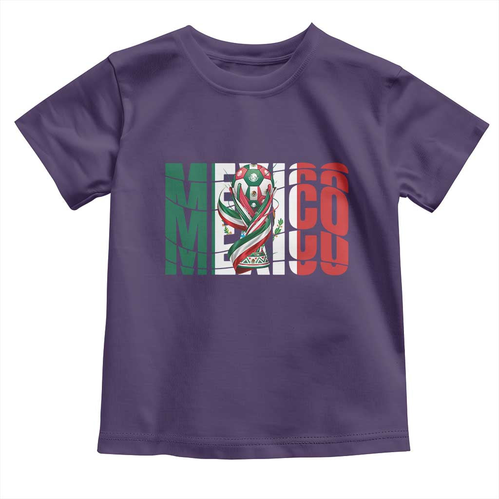 Mexico National Soccer Lover World Toddler T Shirt Football Fan Gift