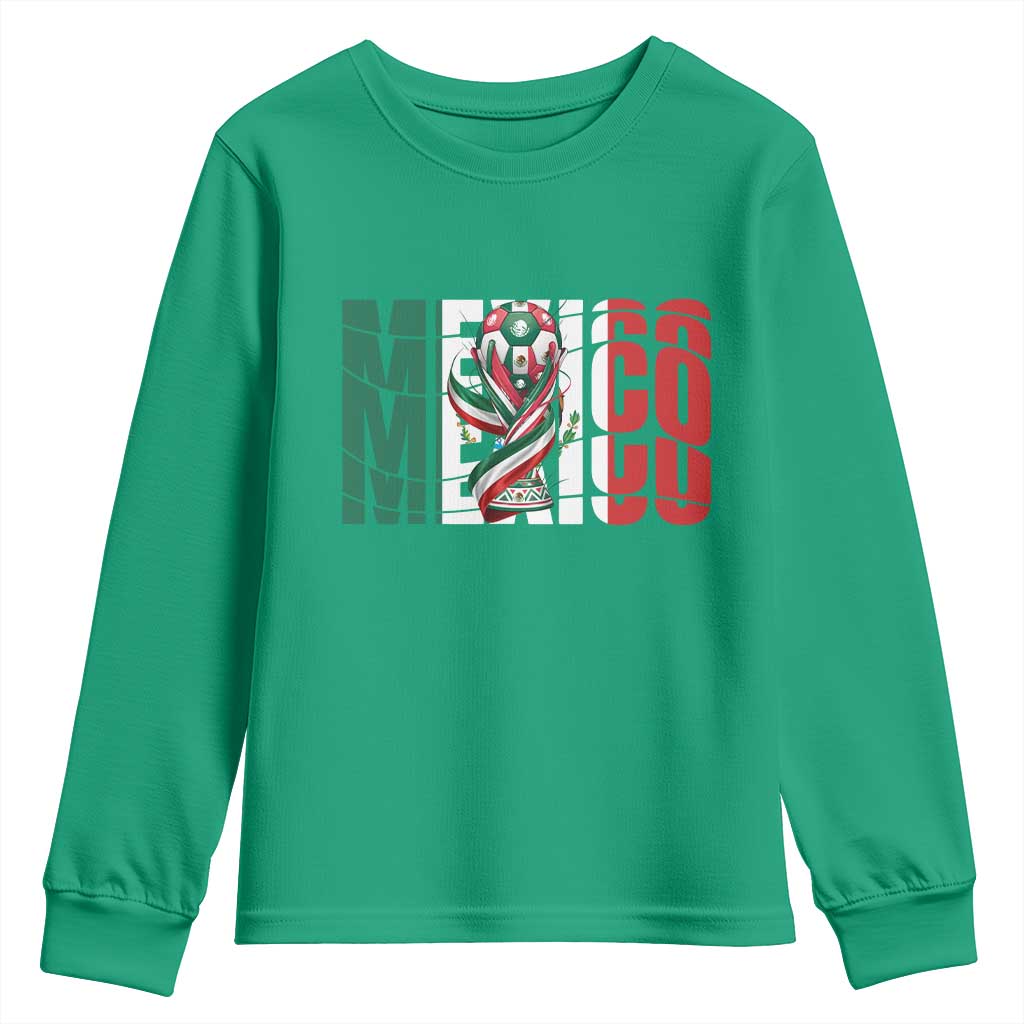 Mexico National Soccer Lover World Youth Sweatshirt Football Fan Gift