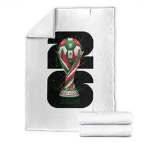 Proud Mexico National Soccer Lover Fan Gift Throw Blanket