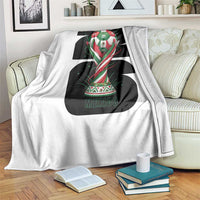 Proud Mexico National Soccer Lover Fan Gift Throw Blanket