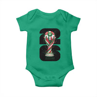 Proud Mexico National Soccer Lover Fan Gift Baby Onesie