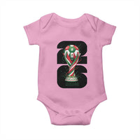 Proud Mexico National Soccer Lover Fan Gift Baby Onesie