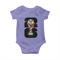 Proud Mexico National Soccer Lover Fan Gift Baby Onesie